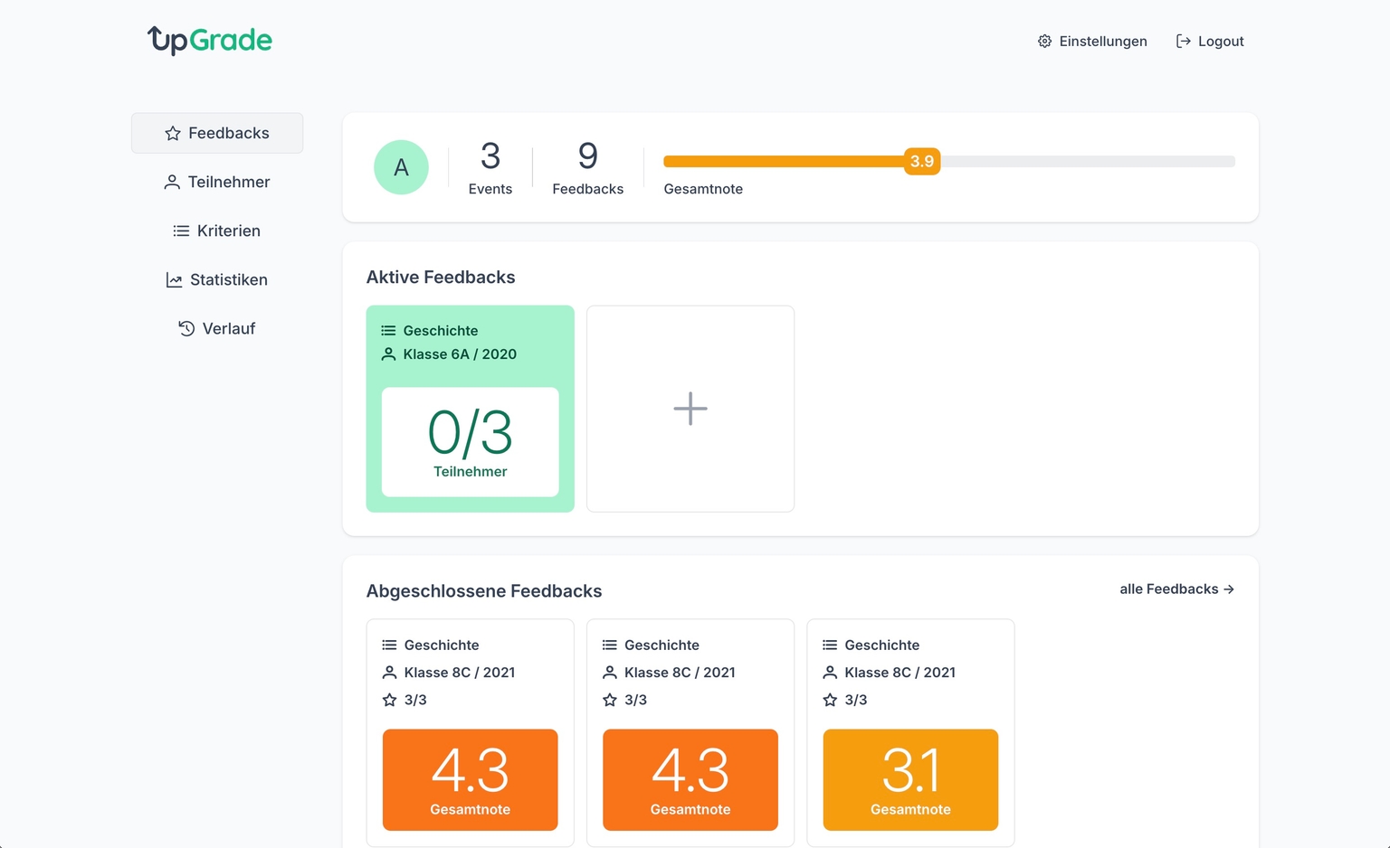 Create Feedback Rounds